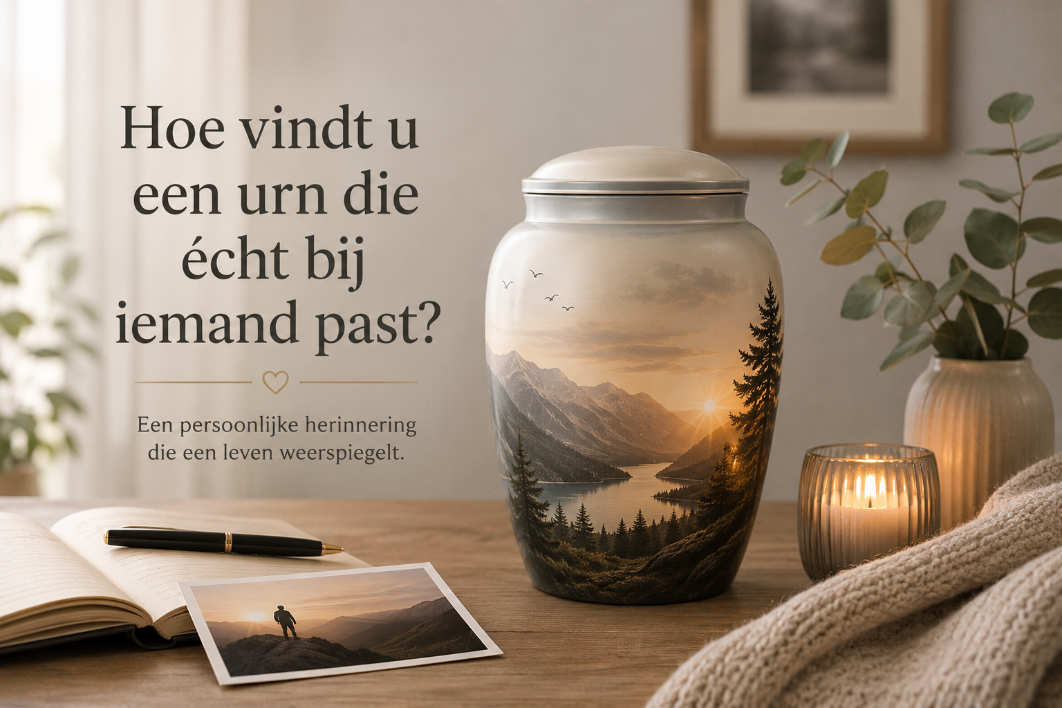 Hoe vind u een urn die echt bij iemand past?