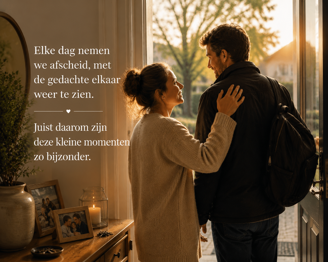 Tot straks, tot morgen... Woorden die we vanzelfsprekend uitspreken.