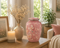 Urn 'Pink Butterfly'