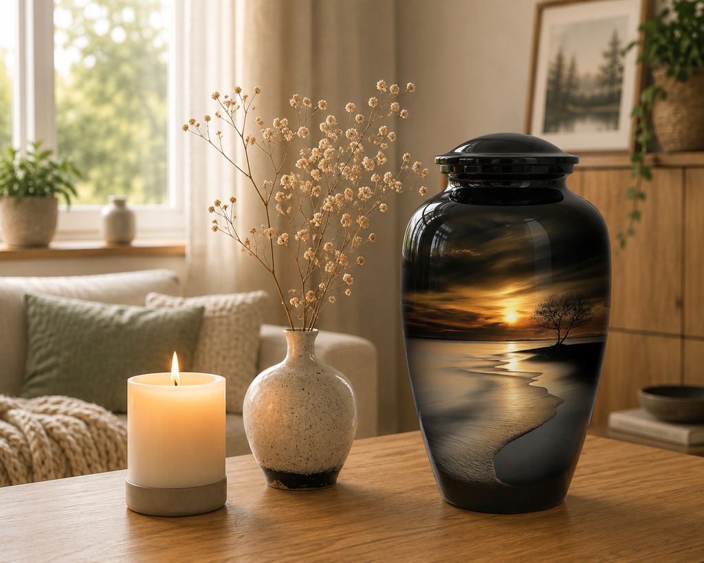 Urn 'Black water'