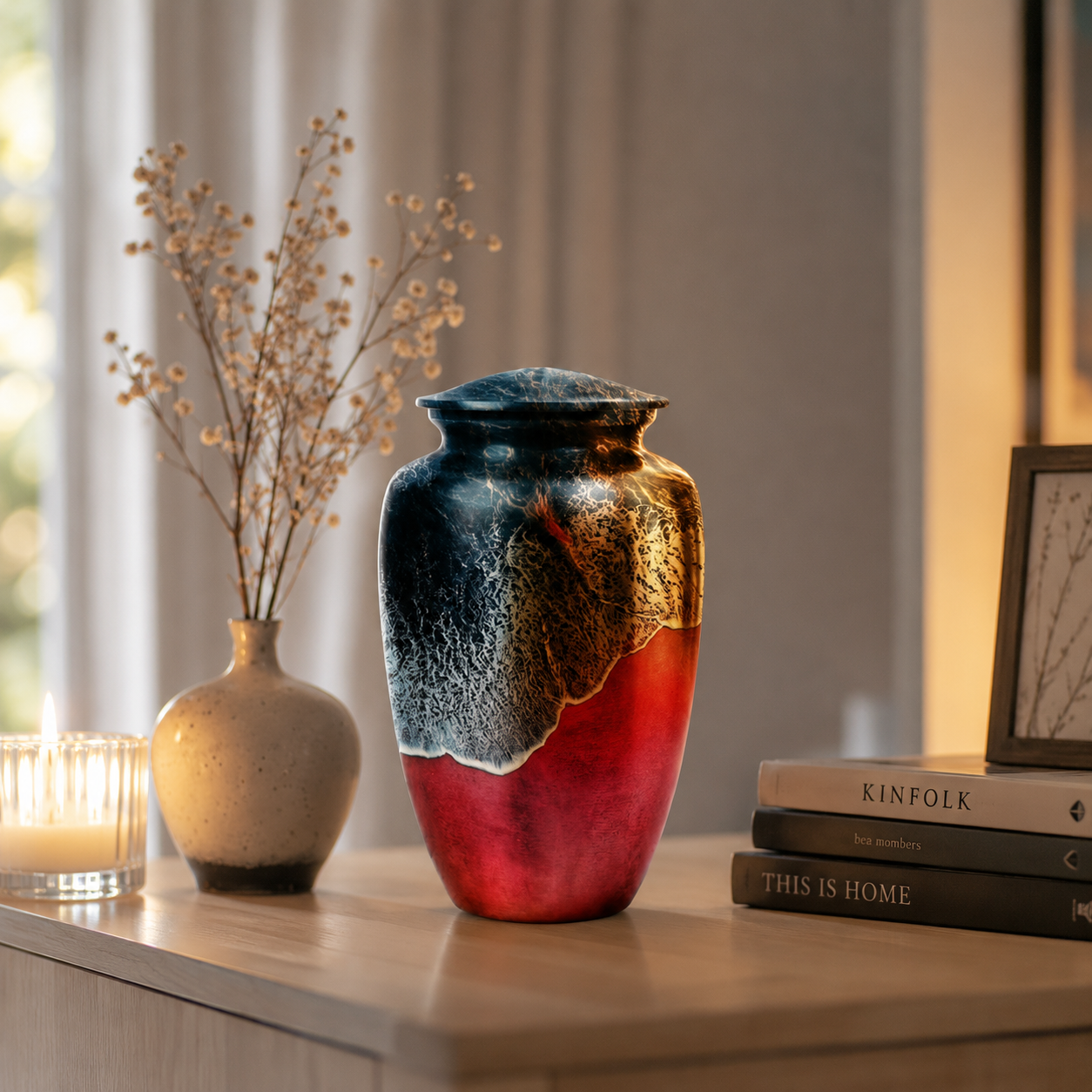 Urn 'Red Glow'