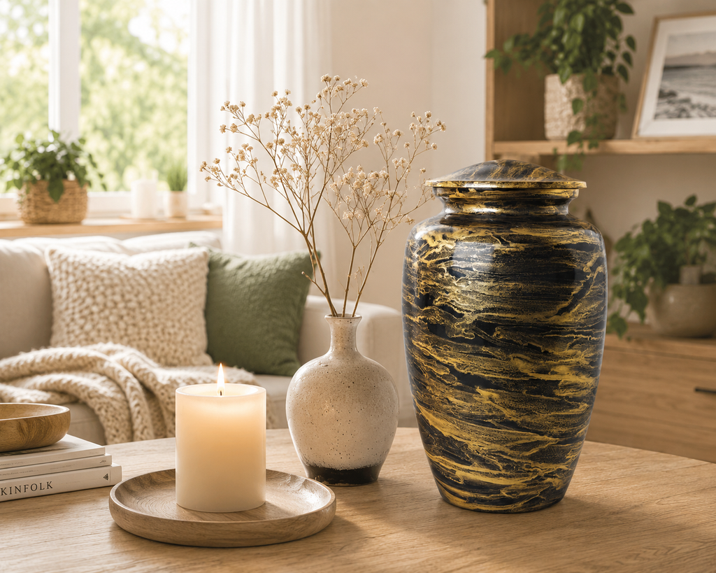 Urn 'Golden touch'