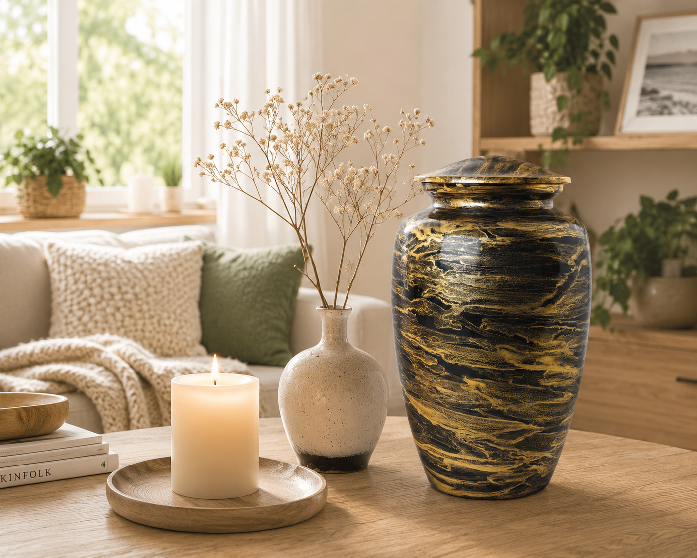 Urn 'Golden touch'