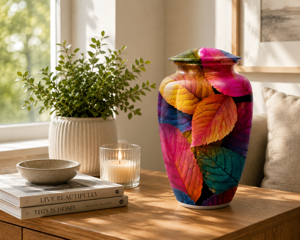 Urn 'Colour leaves'