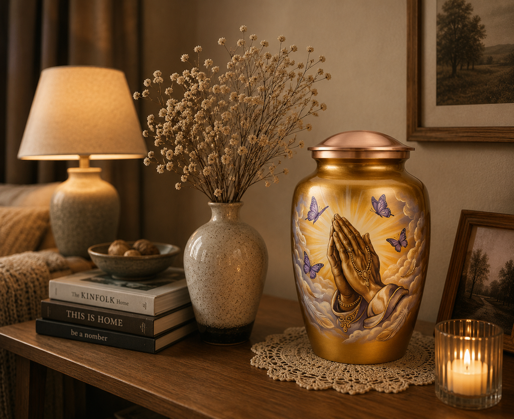 Urn 'Praying Hands'
