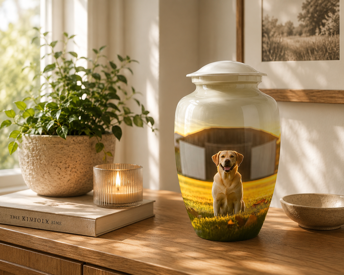 Urn 'Dog house'