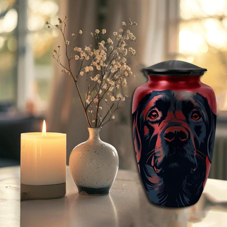 Urn 'Red Dog'