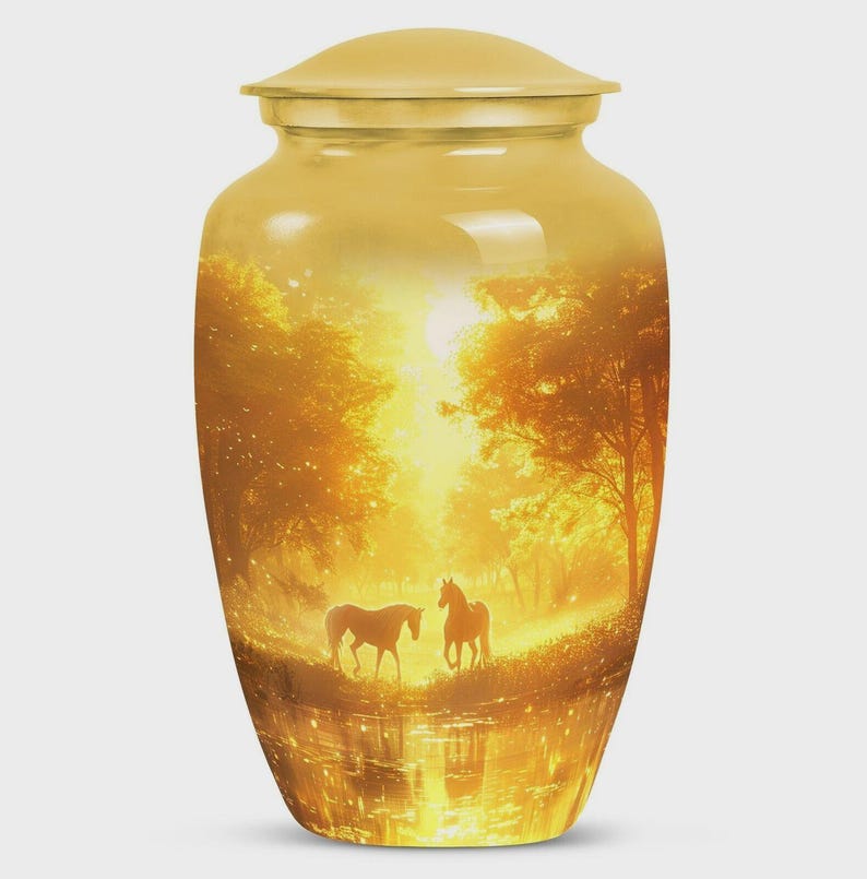 Urn 'Horses'