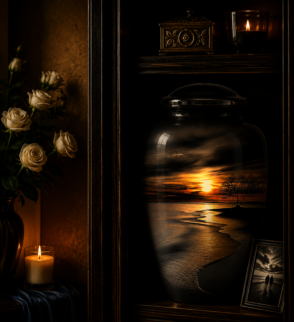 Urne „Black Water“
