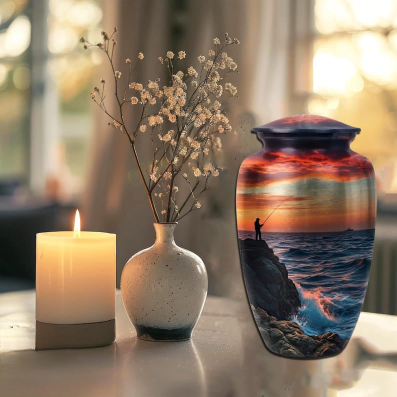 Urn 'Sea fishing'