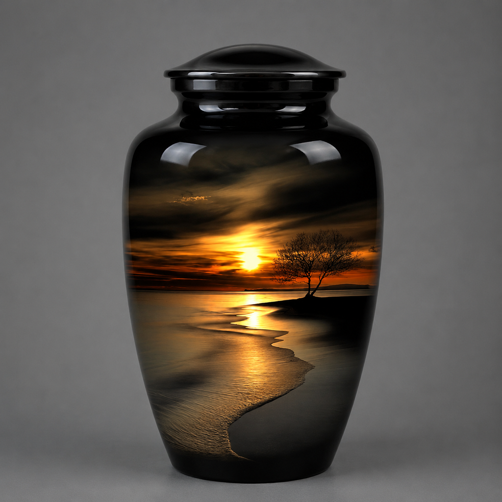 Urne „Black Water“