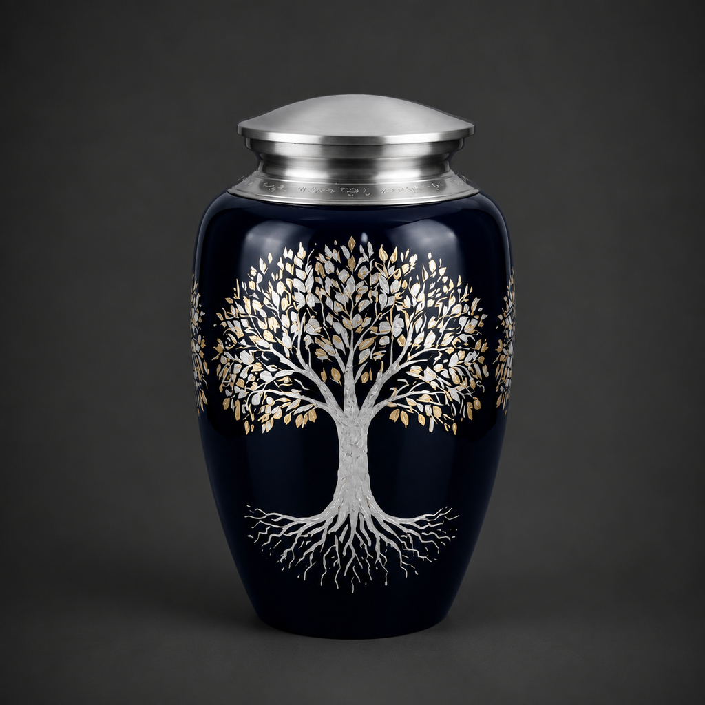 Urne „Silver Tree“