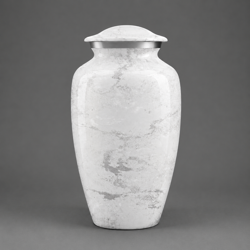 Urne 'White Stone'