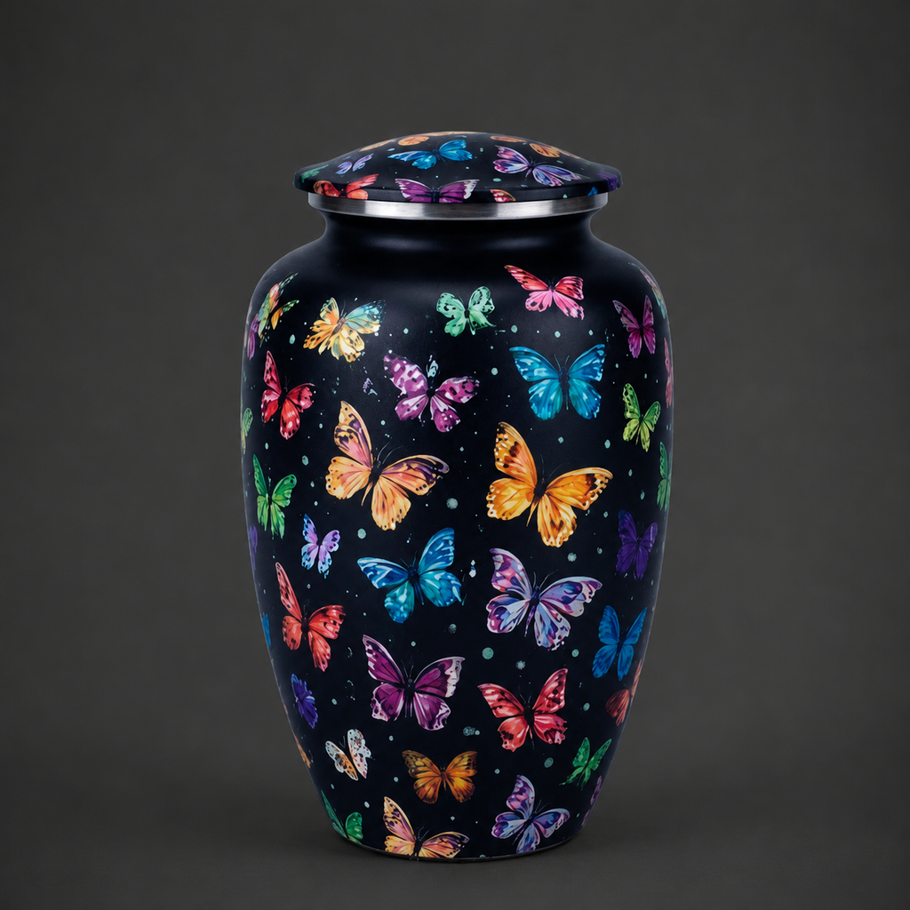 Urne 'Black Butterfly'