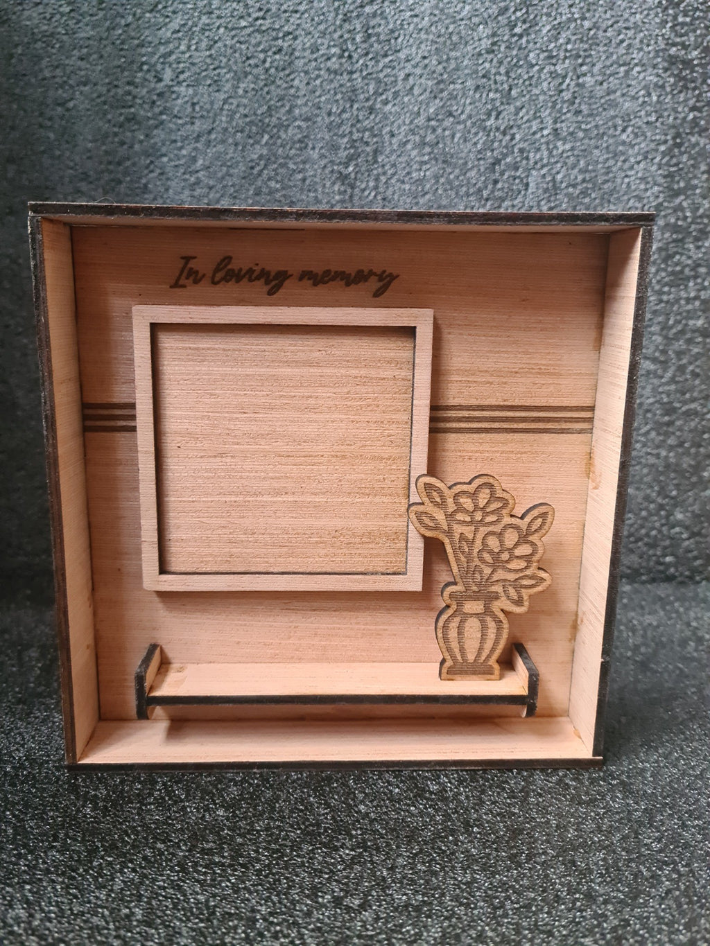 Herdenkingsvitrine - In Liefdevolle Herinnering