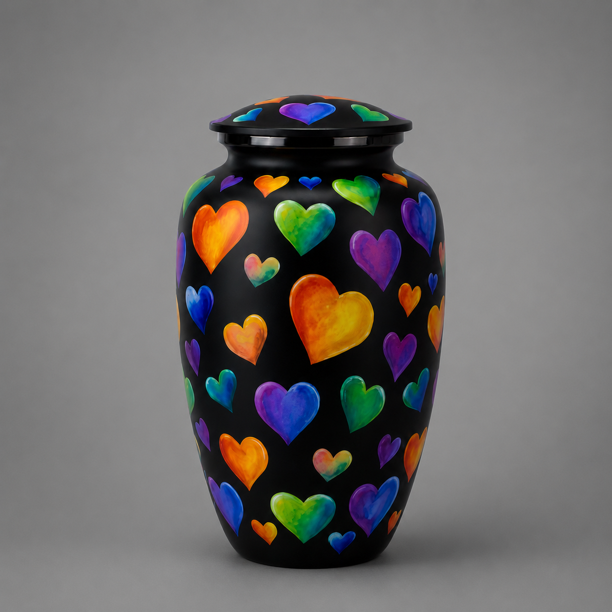 Urne „Black Hearts“