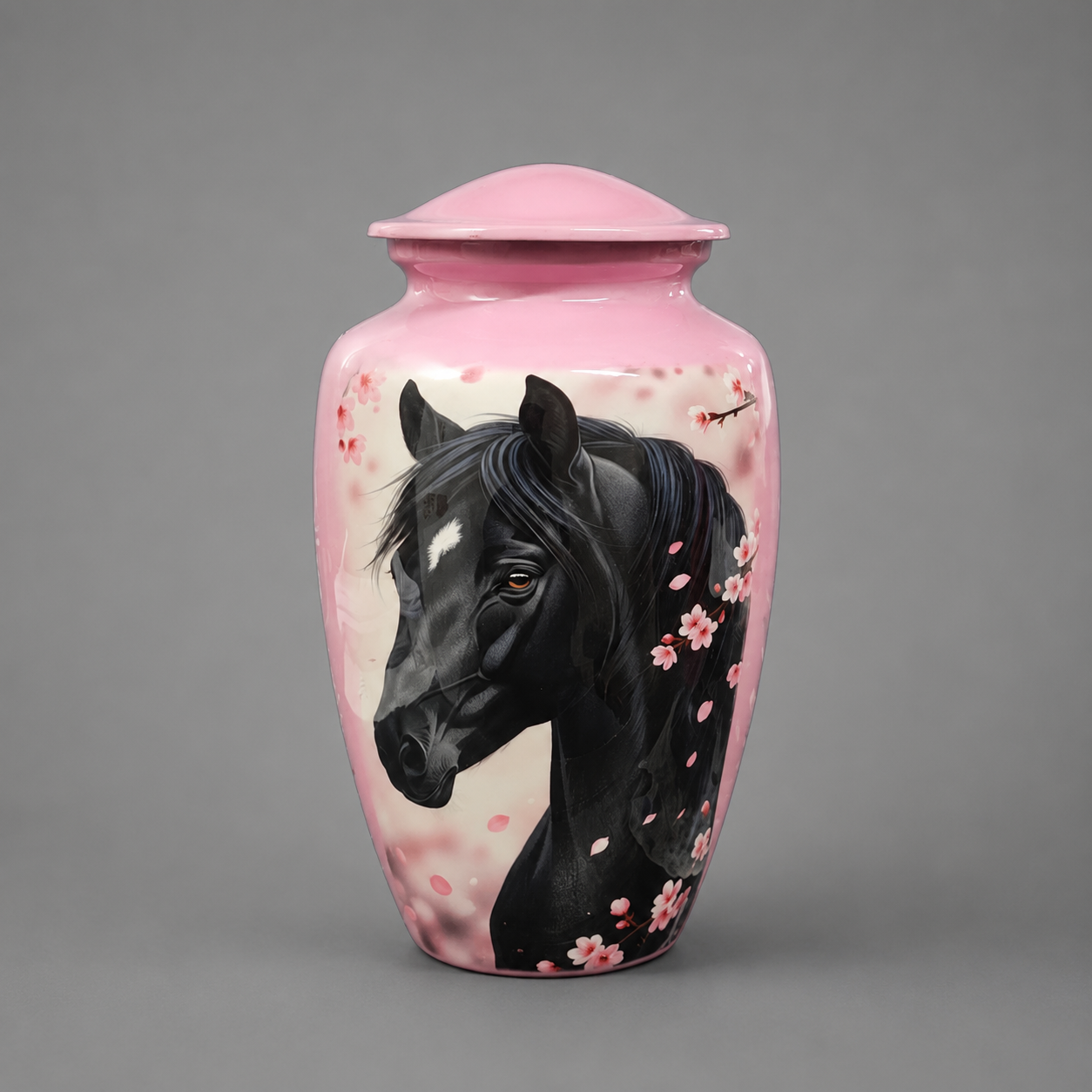 Urne „Rosa Pferd“