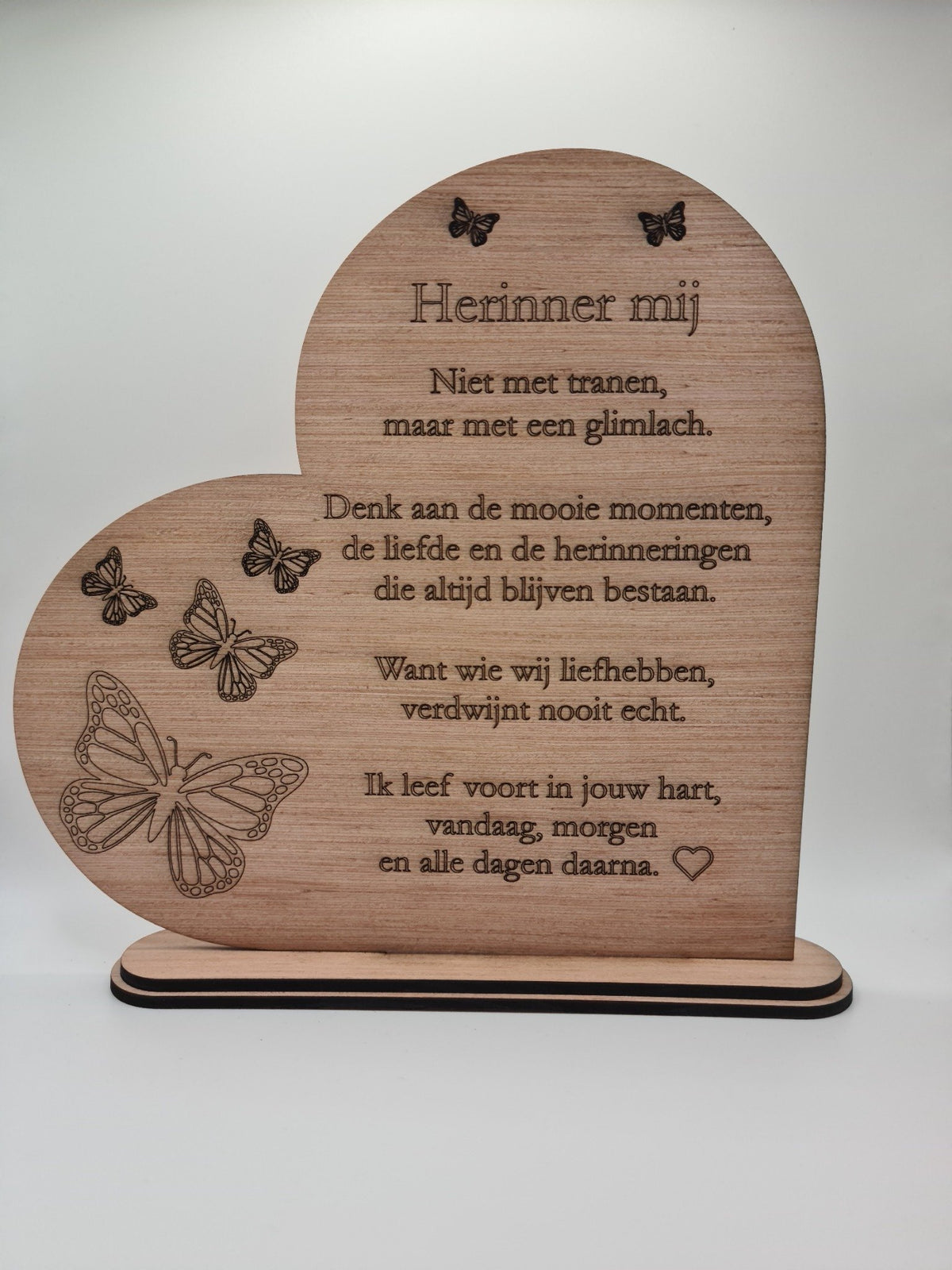 Herinneringsbord - Herinner mij