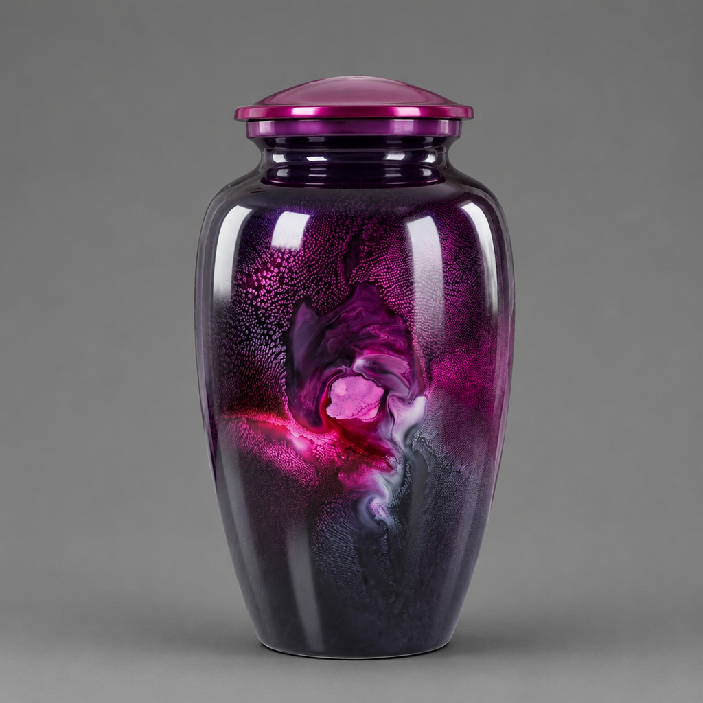 Urne „Purple Flood“