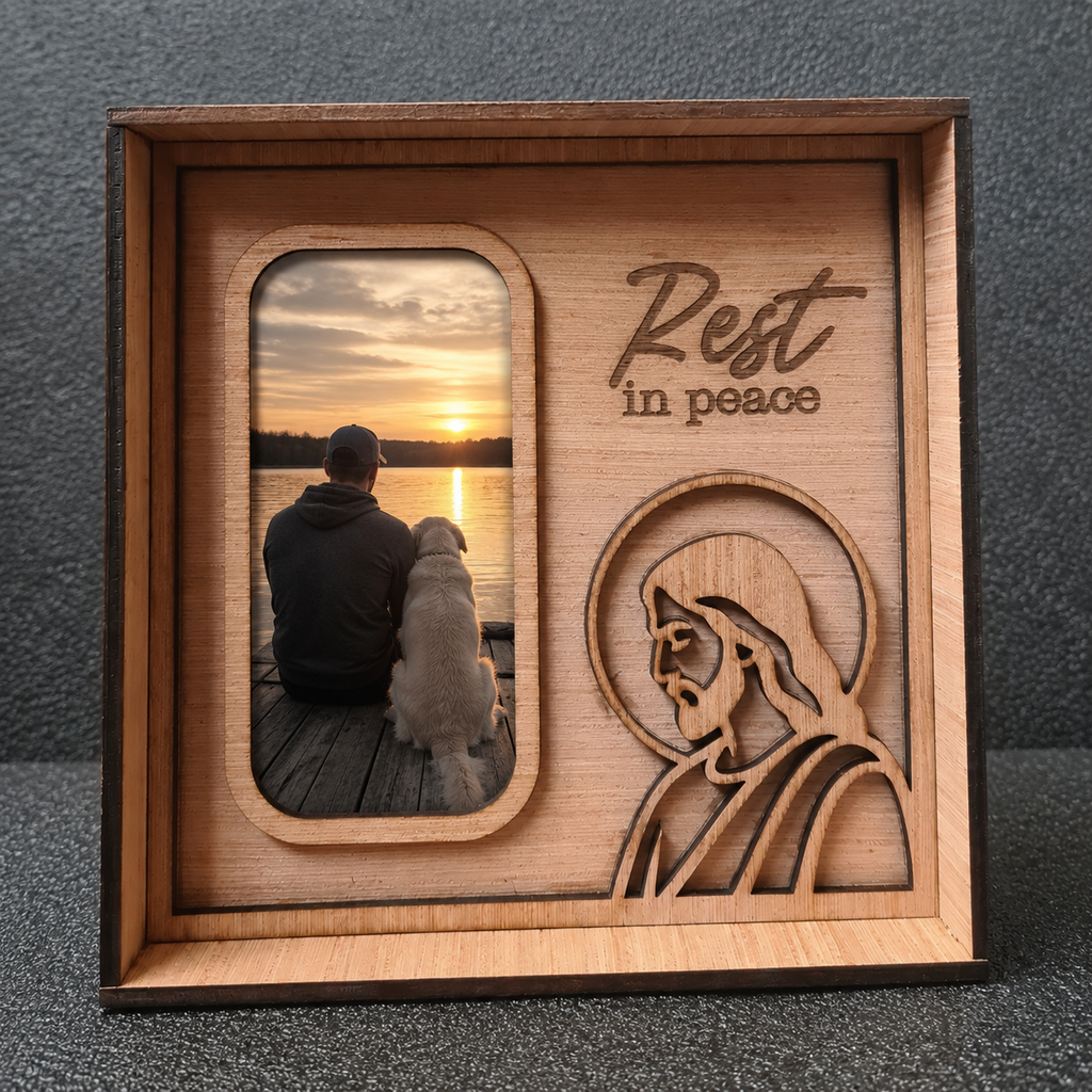 Herdenkingsvitrine – Rust in Vrede