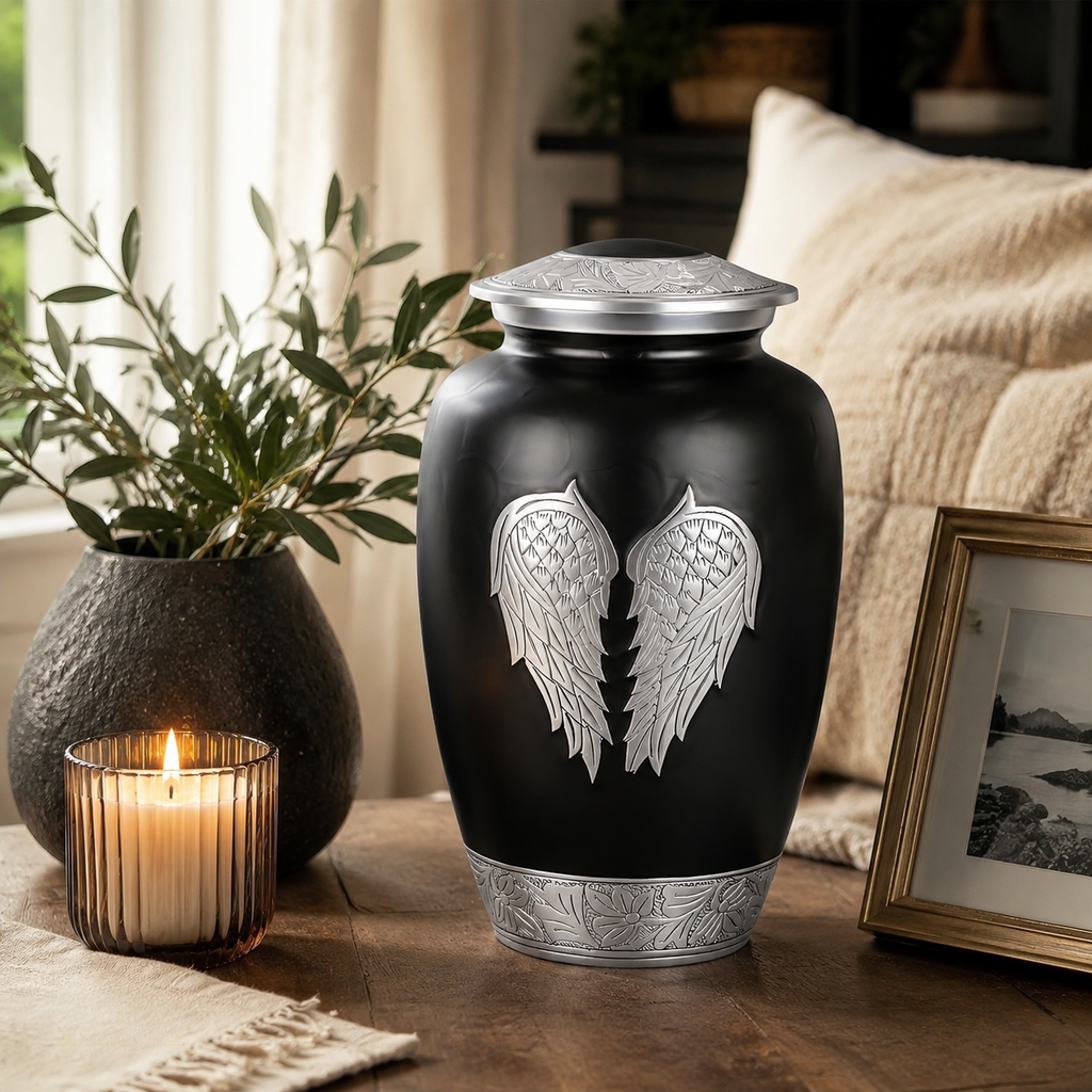 Urne „Silver Wings“