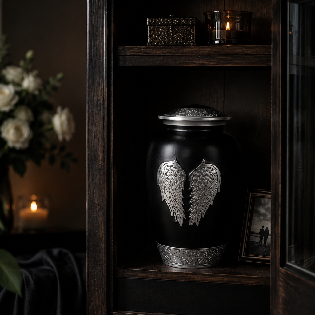 Urne „Silver Wings“