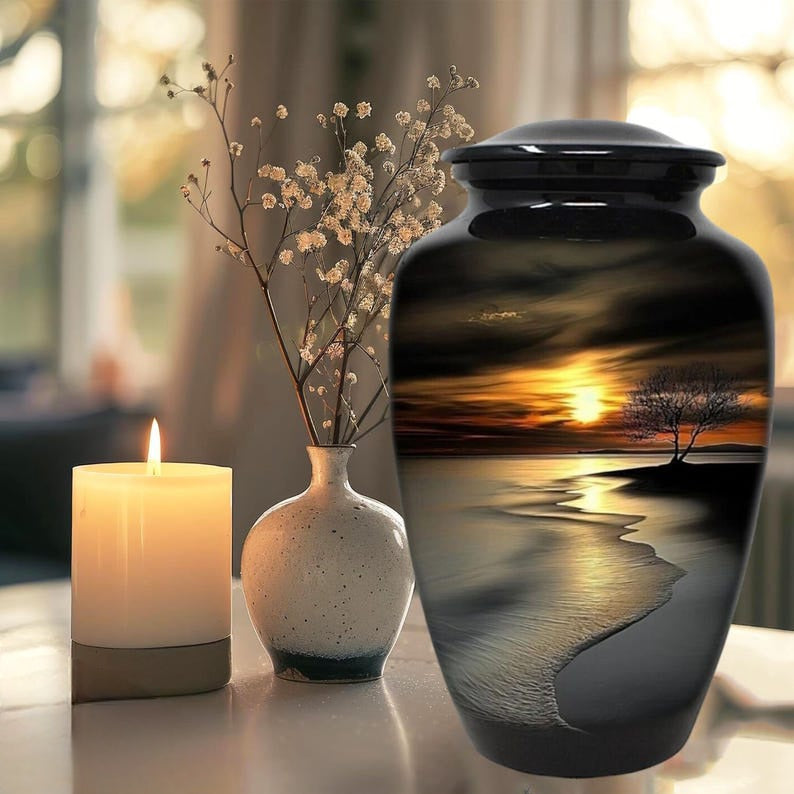 Urn 'Black water'